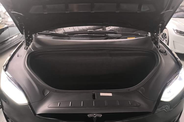 Used Tesla Model X 2020 Performance High-Performance Edition Engine Bay