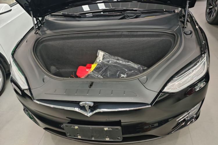 Used Tesla Model X 2020 Long-Range Upgrade Version Engine Bay