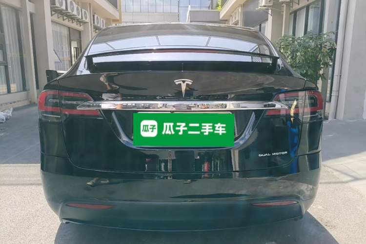 Used Tesla Model X 2020 Long-Range Upgrade Version Rear