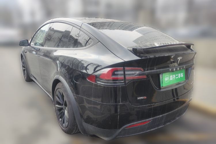 Used Tesla Model X 2020 Long-Range Upgrade Version Rear Left 45 Deg
