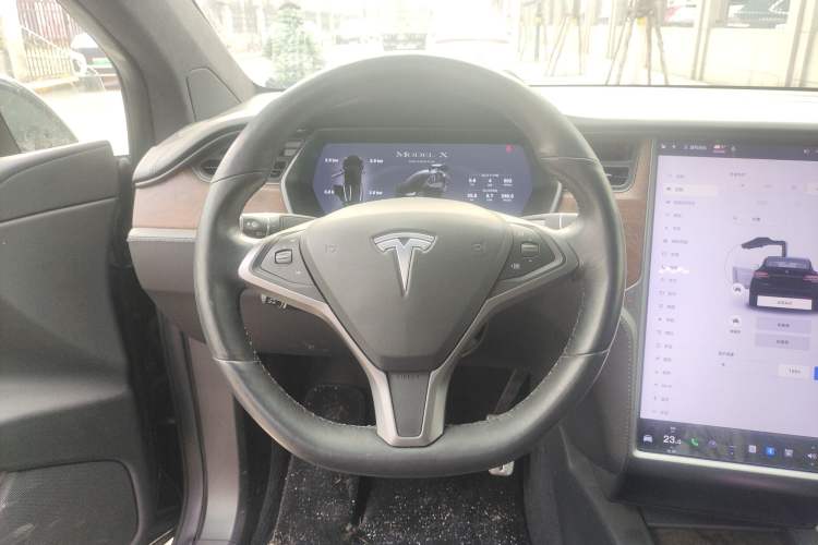 Used Tesla Model X 2020 Long-Range Upgrade Version Steering Wheel