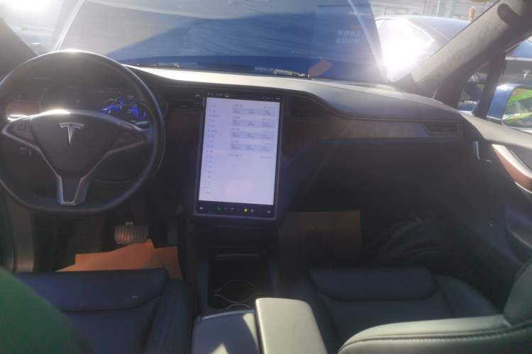 Used Tesla Model X 2020 Long-Range Upgrade Version Audio And AC Panel