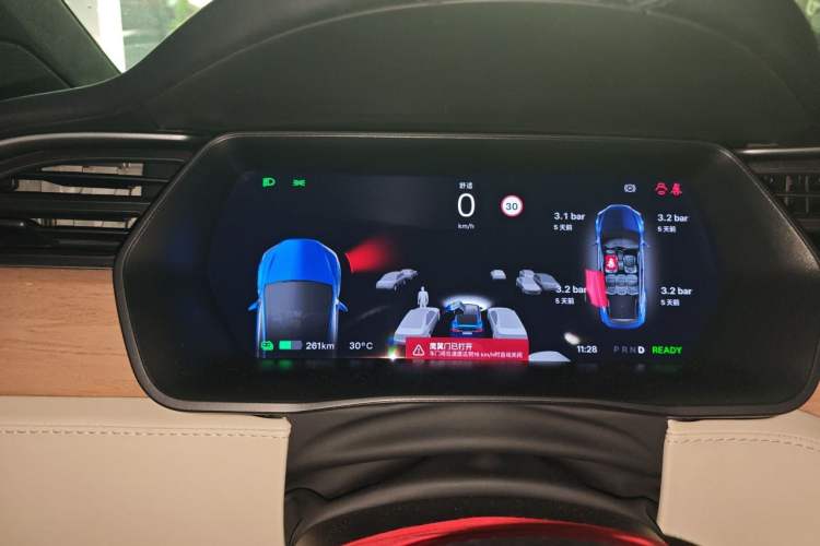 Used Tesla Model X 2020 Performance High-Performance Edition Instrument Cluster