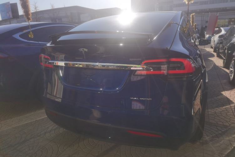 Used Tesla Model X 2020 Long-Range Upgrade Version Rear