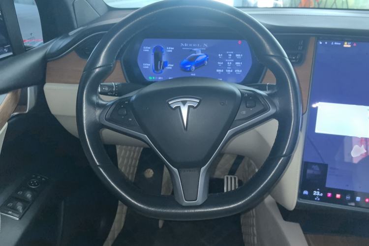 Used Tesla Model X 2020 Performance High-Performance Edition Steering Wheel