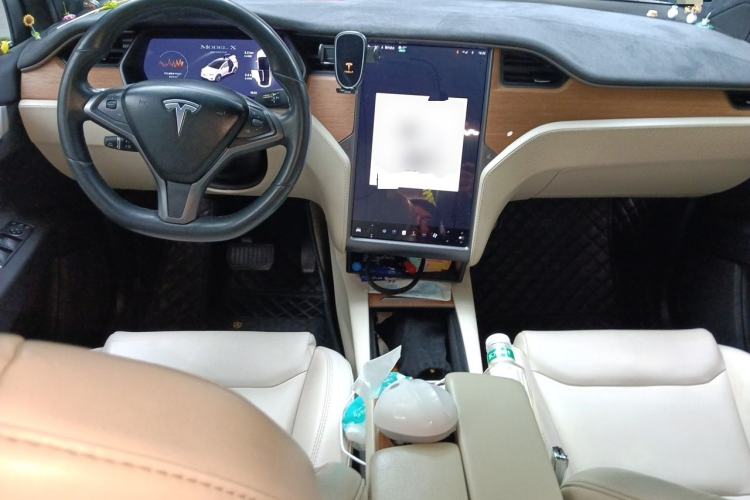 Used Tesla Model X 2020 Long-Range Upgrade Version Center Console