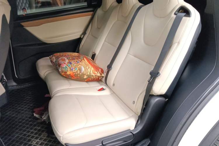 Used Tesla Model X 2020 Long-Range Upgrade Version Left Rear Seat