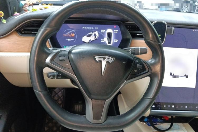 Used Tesla Model X 2020 Long-Range Upgrade Version Steering Wheel