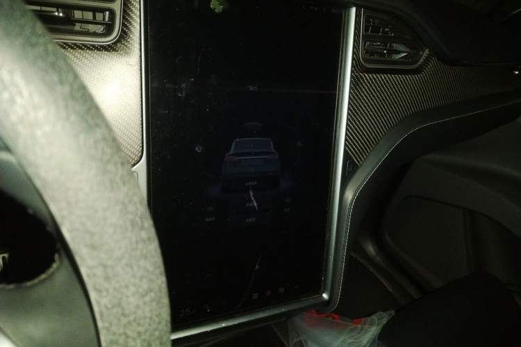 Used Tesla Model X 2020 Performance High-Performance Edition Audio And AC Panel