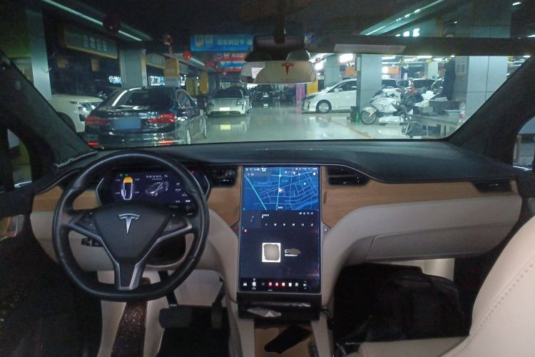 Used Tesla Model X 2020 Long-Range Upgrade Version Center Console