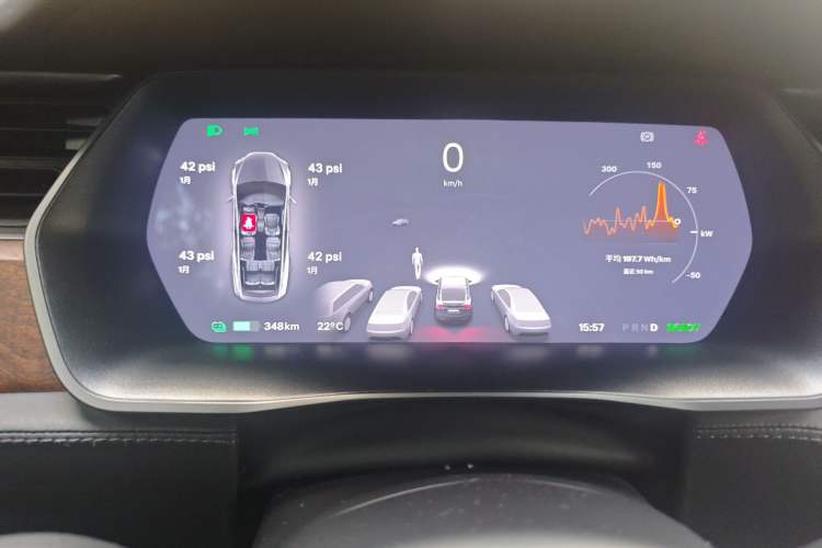 Used Tesla Model X 2020 Long-Range Upgrade Version Instrument Cluster
