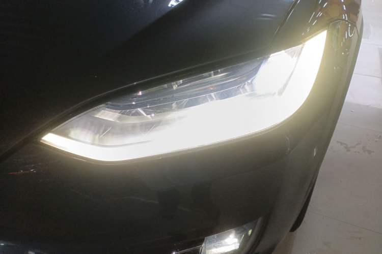 Used Tesla Model X 2020 Long-Range Upgrade Version Left Front Headlight