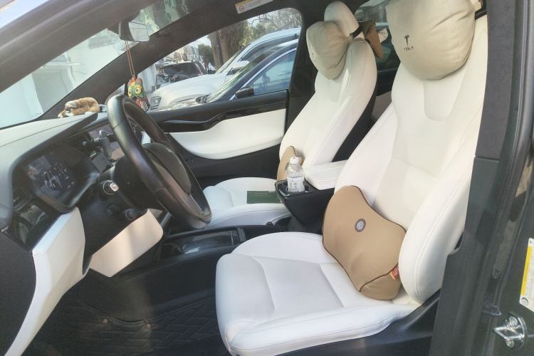 Used Tesla Model X 2020 Long-Range Upgrade Version Left Front Seat