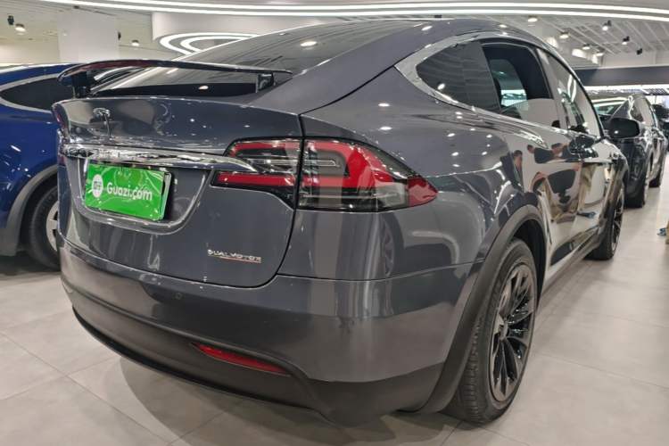 Used Tesla Model X 2020 Performance High-Performance Edition Rear Right 45 Deg