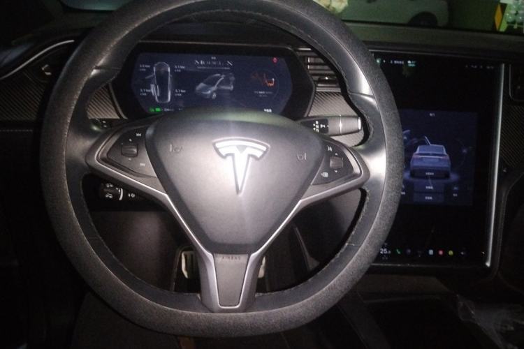 Used Tesla Model X 2020 Performance High-Performance Edition Steering Wheel
