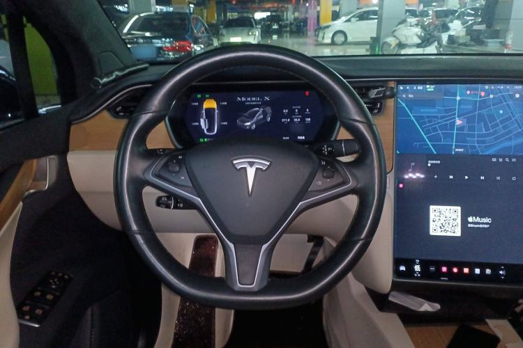 Used Tesla Model X 2020 Long-Range Upgrade Version Steering Wheel