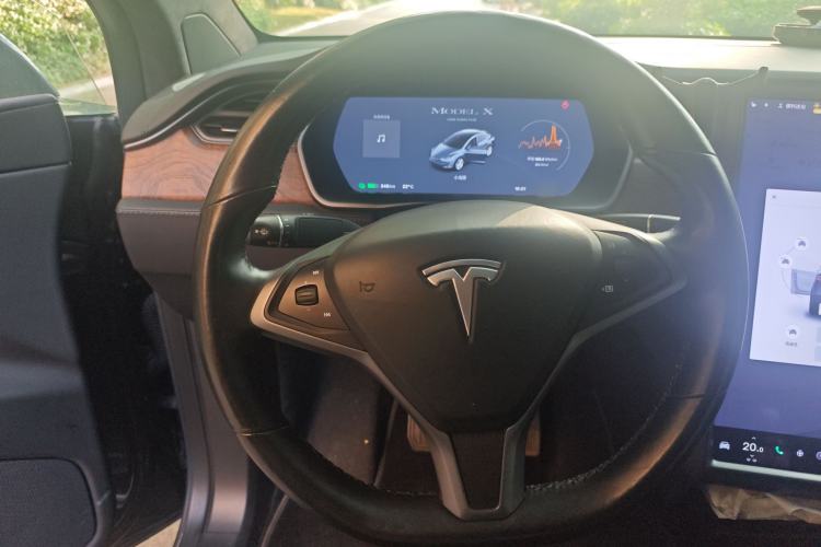 Used Tesla Model X 2020 Long-Range Upgrade Version Steering Wheel