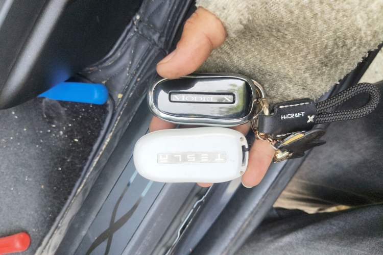 Used Tesla Model X 2020 Long-Range Upgrade Version Vehicle Key