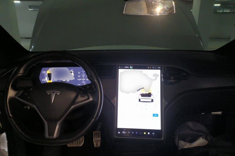 Used Tesla Model X 2020 Performance High-Performance Edition Center Console