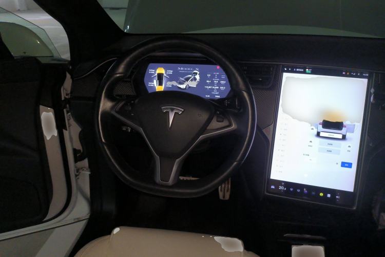 Used Tesla Model X 2020 Performance High-Performance Edition Steering Wheel