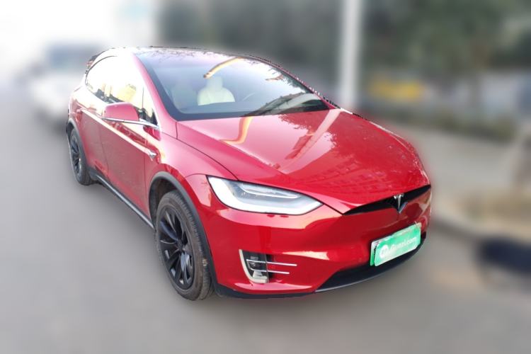 Used Tesla Model X 2020 Long-Range Upgrade Version Front Right 45 Deg