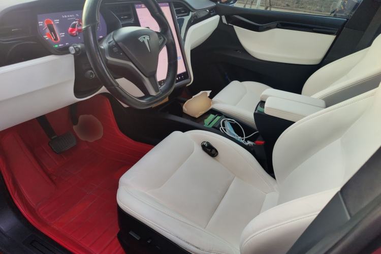 Used Tesla Model X 2020 Long-Range Upgrade Version Left Front Seat