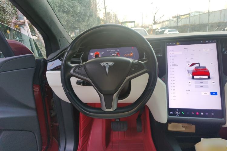 Used Tesla Model X 2020 Long-Range Upgrade Version Steering Wheel
