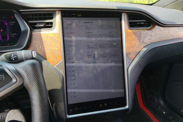 Used Tesla Model X 2020 Long-Range Upgrade Version Audio And AC Panel