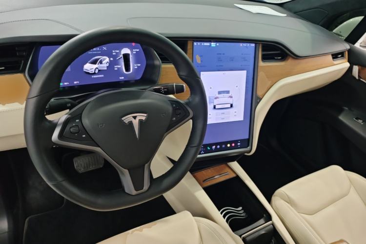 Used Tesla Model X 2020 Long-Range Upgrade Version Center Console