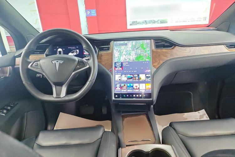Used Tesla Model X 2020 Long-Range Upgrade Version Center Console