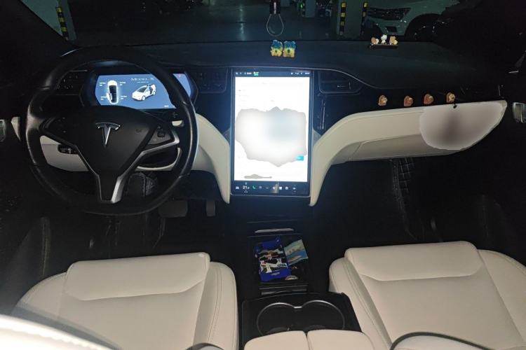 Used Tesla Model X 2020 Long-Range Upgrade Version Center Console