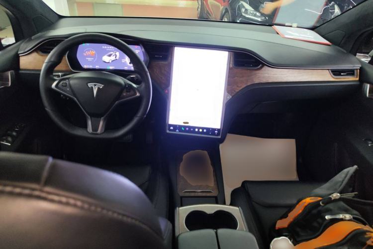 Used Tesla Model X 2020 Long-Range Upgrade Version Center Console