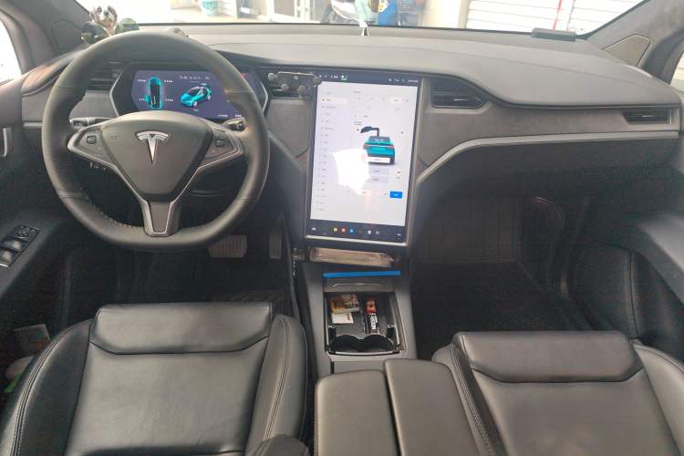 Used Tesla Model X 2020 Long-Range Upgrade Version Center Console