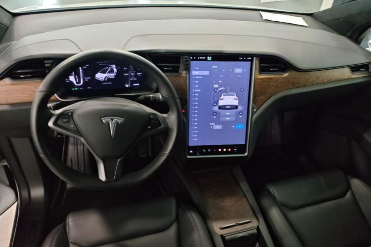 Used Tesla Model X 2020 Long-Range Upgrade Version Center Console