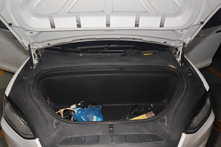 Used Tesla Model X 2020 Long-Range Upgrade Version Engine Bay