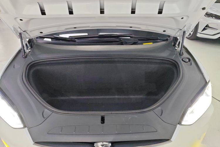 Used Tesla Model X 2020 Long-Range Upgrade Version Engine Bay