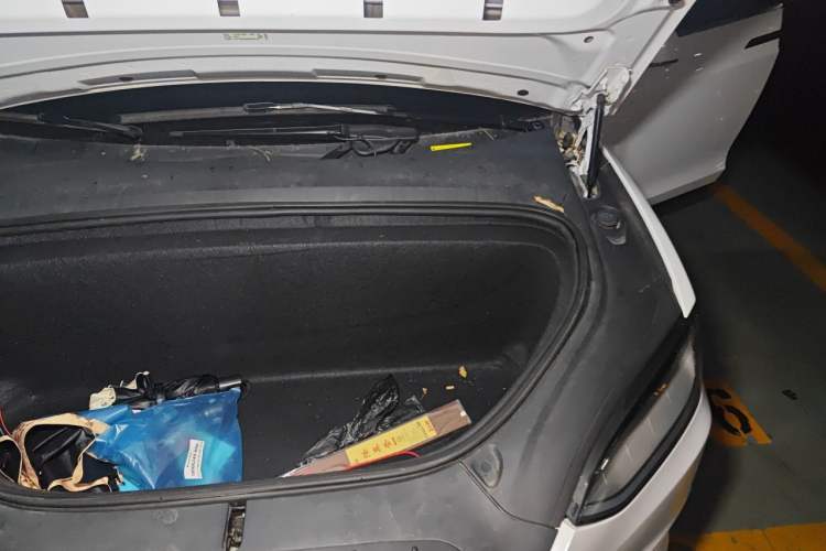 Used Tesla Model X 2020 Long-Range Upgrade Version Engine Bay Left