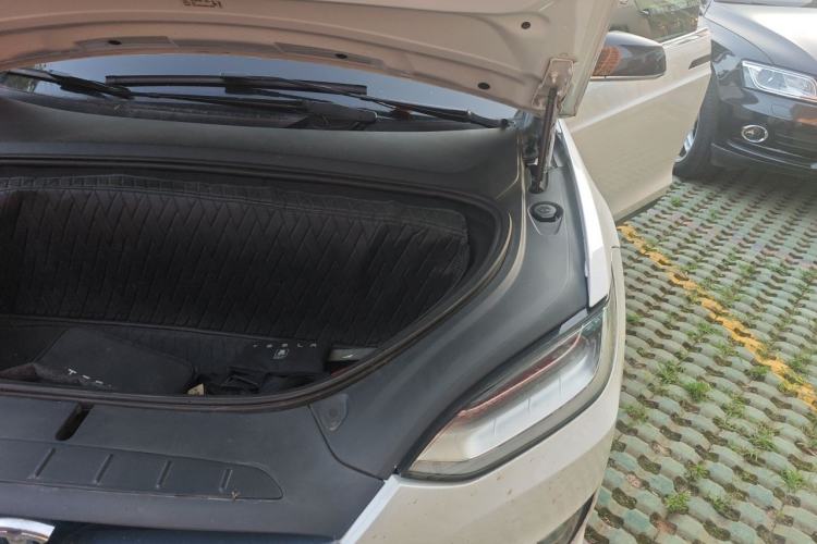 Used Tesla Model X 2020 Long-Range Upgrade Version Engine Bay Left