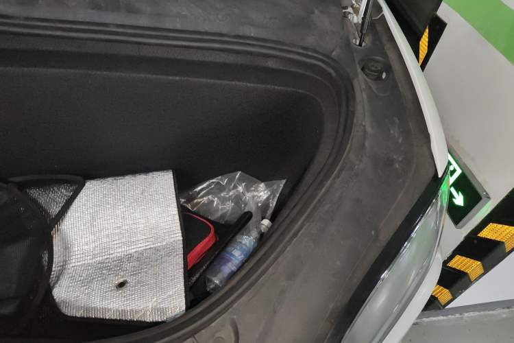 Used Tesla Model X 2020 Long-Range Upgrade Version Engine Bay Left