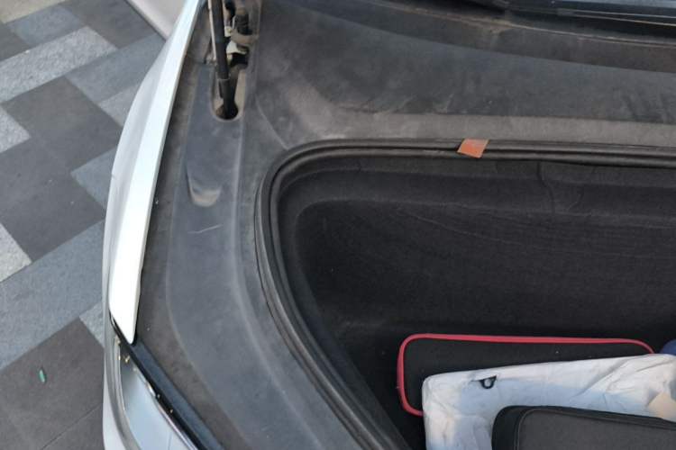 Used Tesla Model X 2020 Long-Range Upgrade Version Engine Bay Right