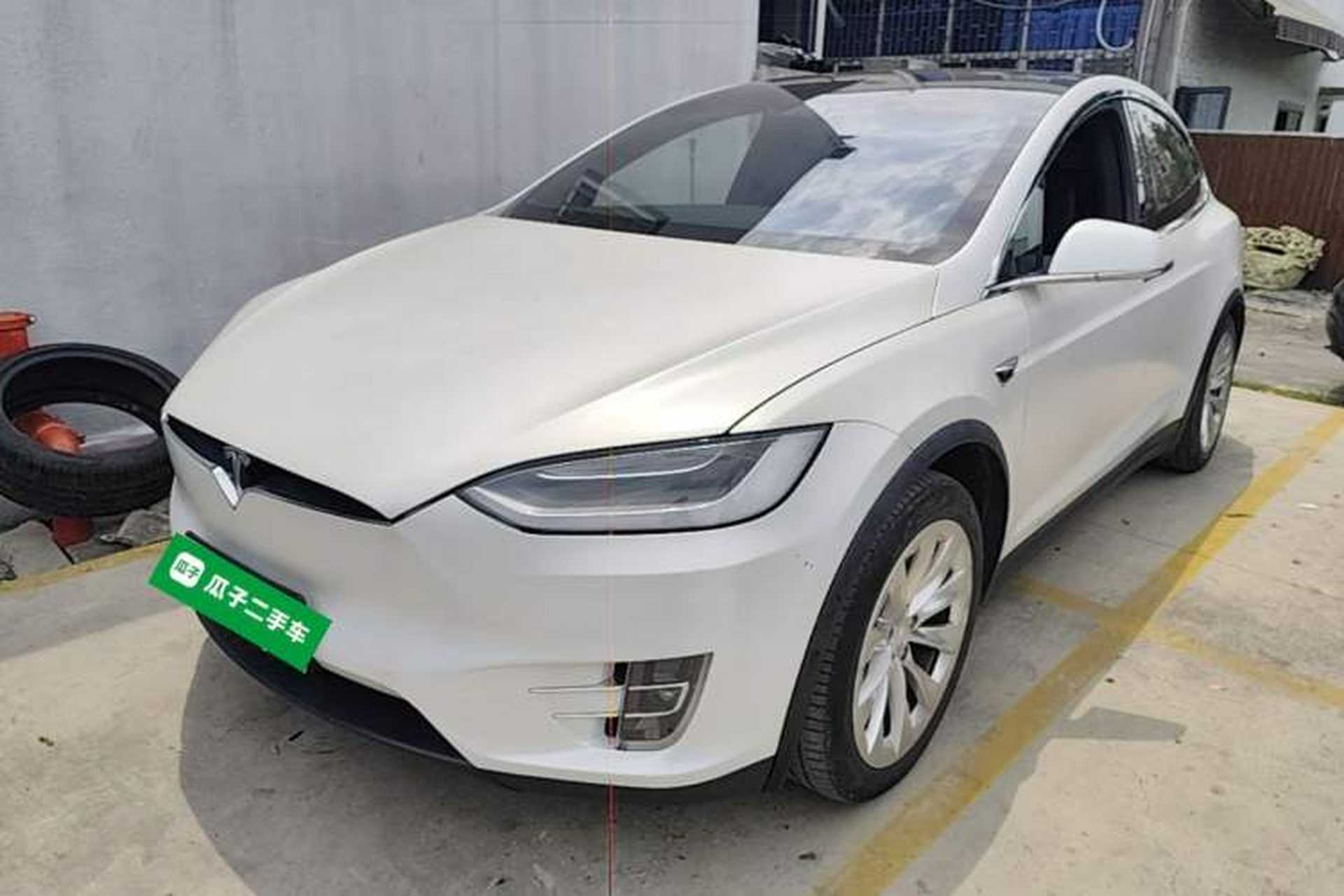Used Tesla Model X 2020 Long-Range Upgrade Version Front Left 45 Deg