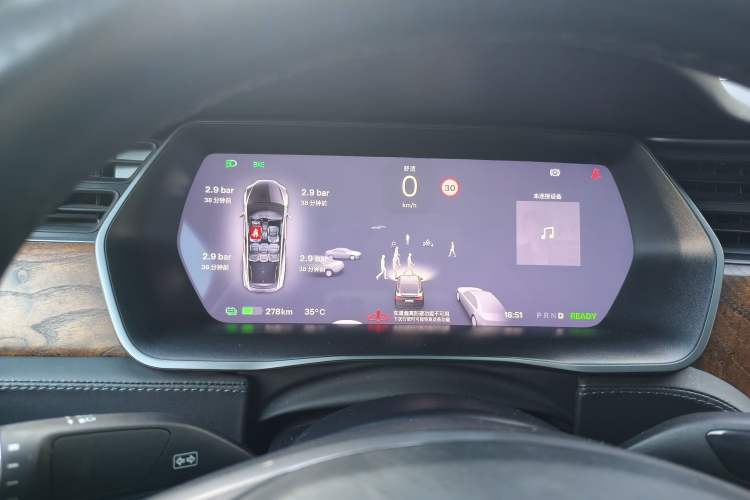 Used Tesla Model X 2020 Long-Range Upgrade Version Instrument Cluster