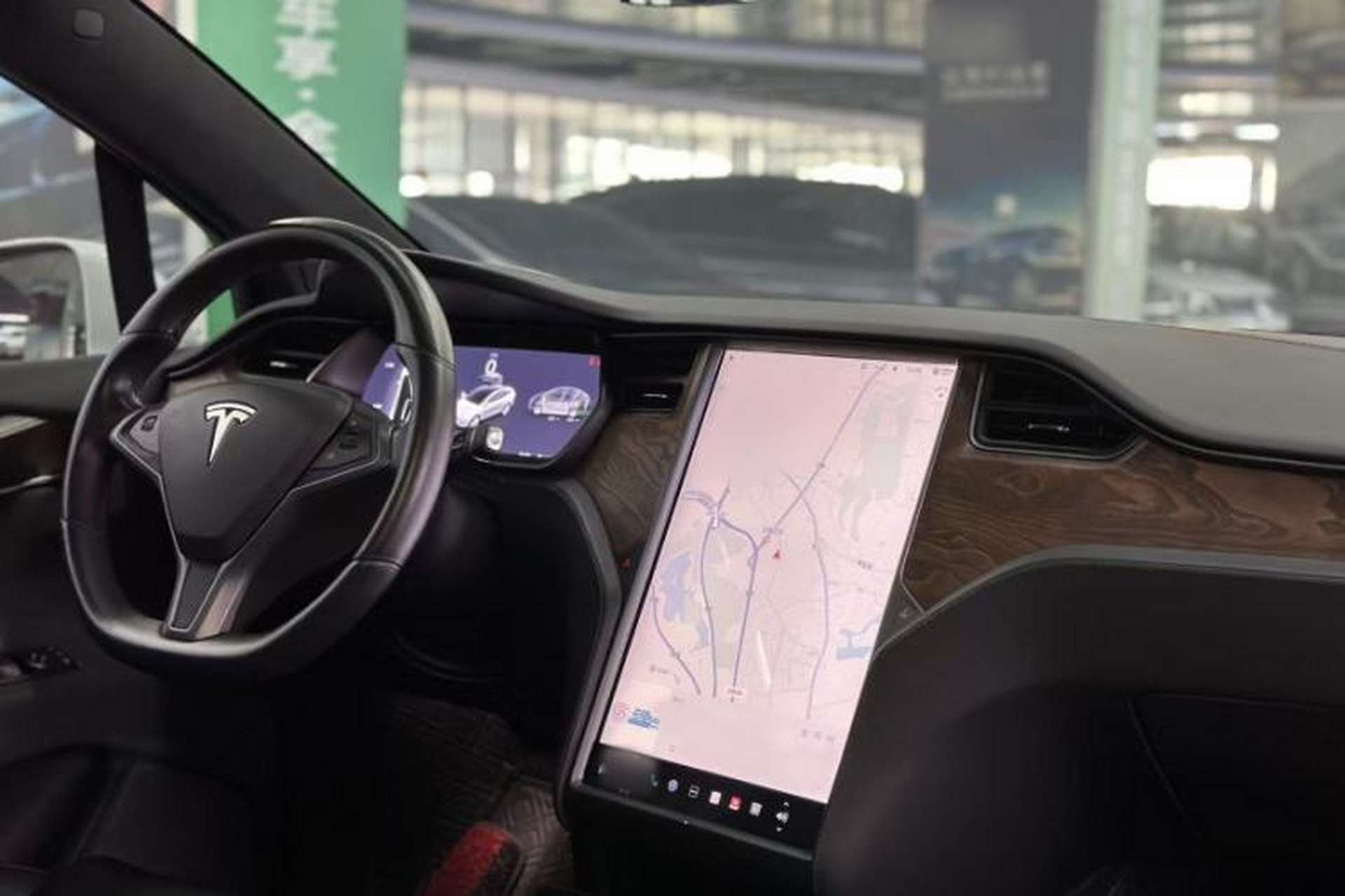 Used Tesla Model X 2020 Long-Range Upgrade Version Interior 1