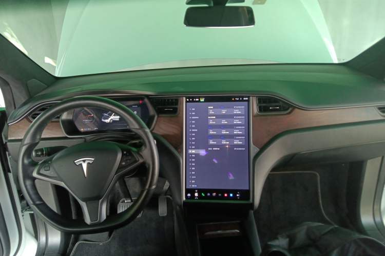 Used Tesla Model X 2020 Long-Range Upgrade Version Interior 2