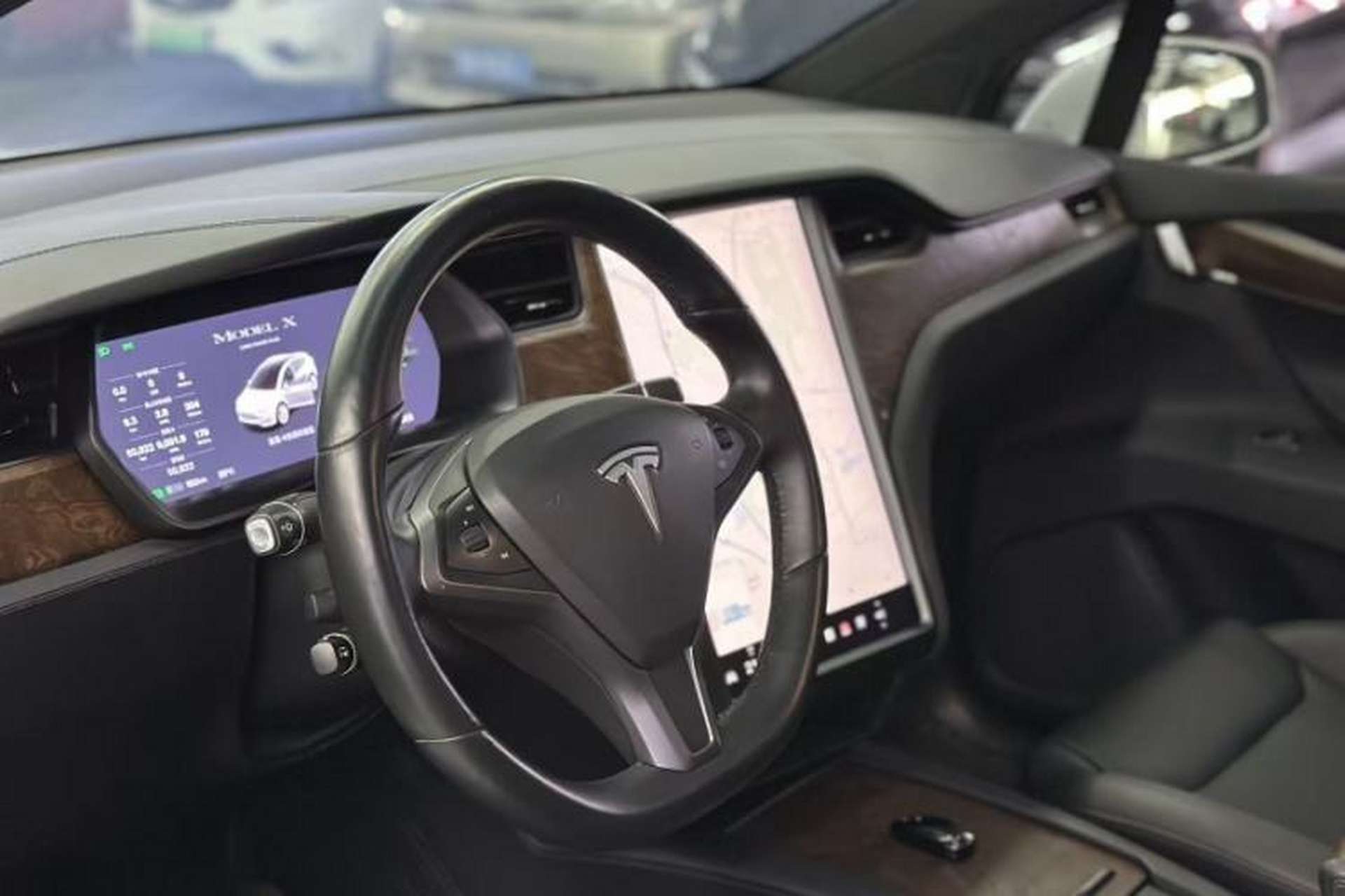 Used Tesla Model X 2020 Long-Range Upgrade Version Interior 7
