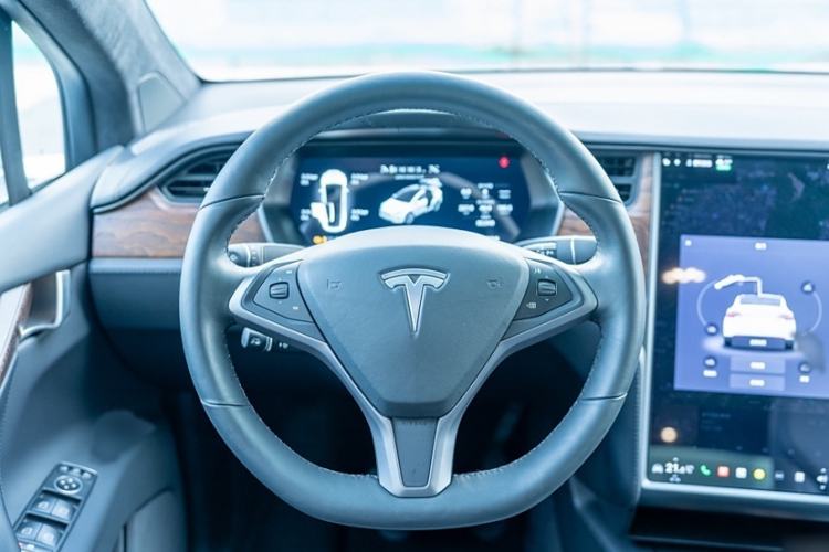 Used Tesla Model X 2020 Long-Range Upgrade Version Interior 7