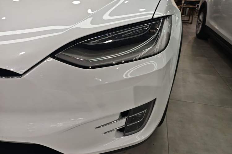 Used Tesla Model X 2020 Long-Range Upgrade Version Left Front Headlight