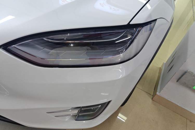 Used Tesla Model X 2020 Long-Range Upgrade Version Left Front Headlight