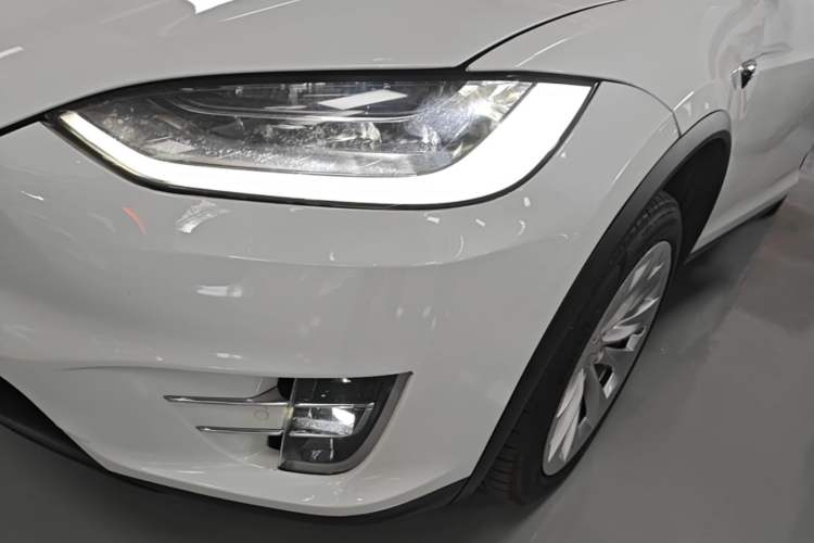 Used Tesla Model X 2020 Long-Range Upgrade Version Left Front Headlight