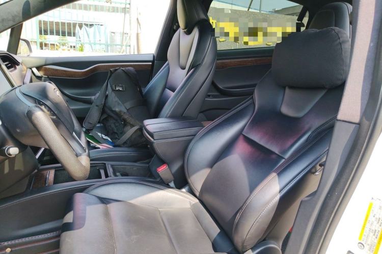 Used Tesla Model X 2020 Long-Range Upgrade Version Left Front Seat